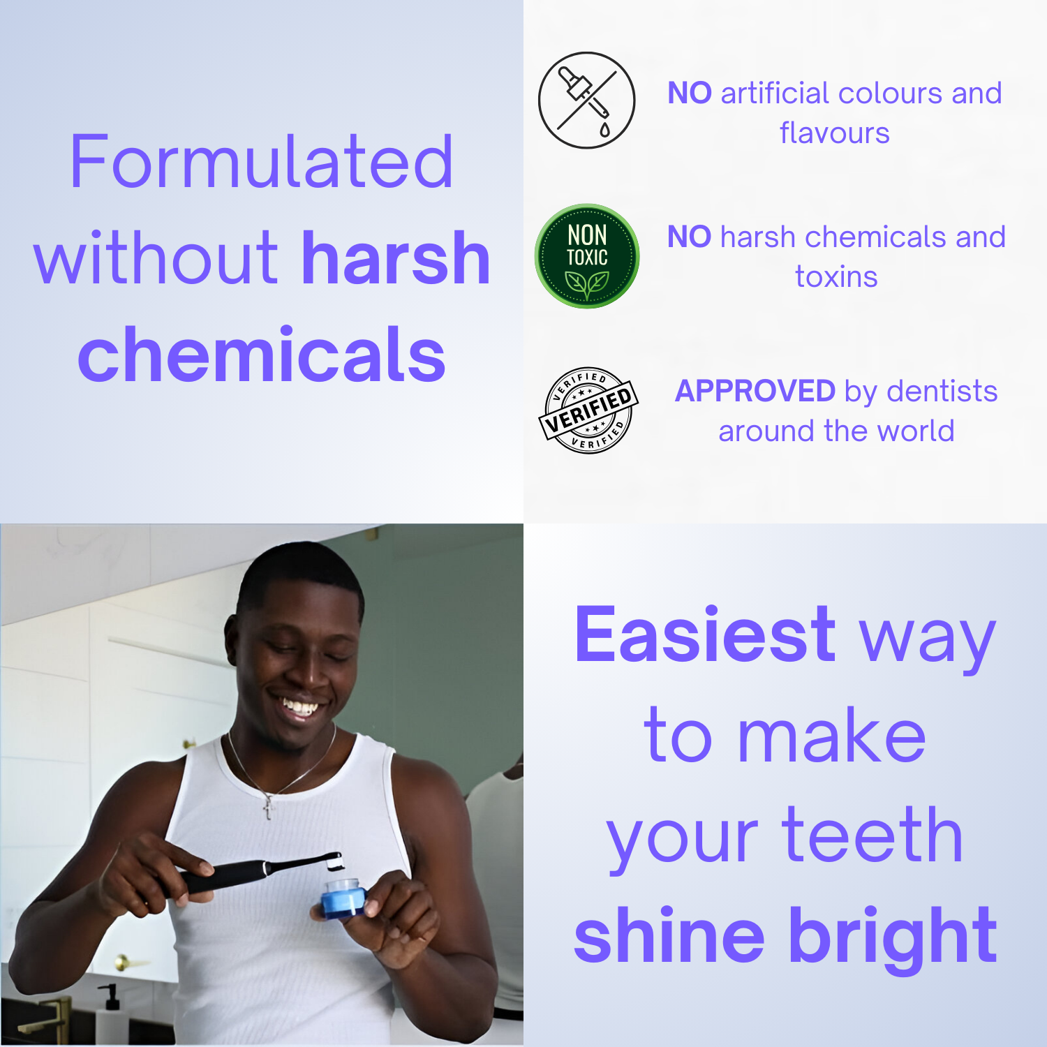 LumiWhite™ Deluxe Teeth Whitening Powder